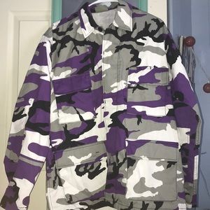 💫Rothco Purple/Black/White Jacket